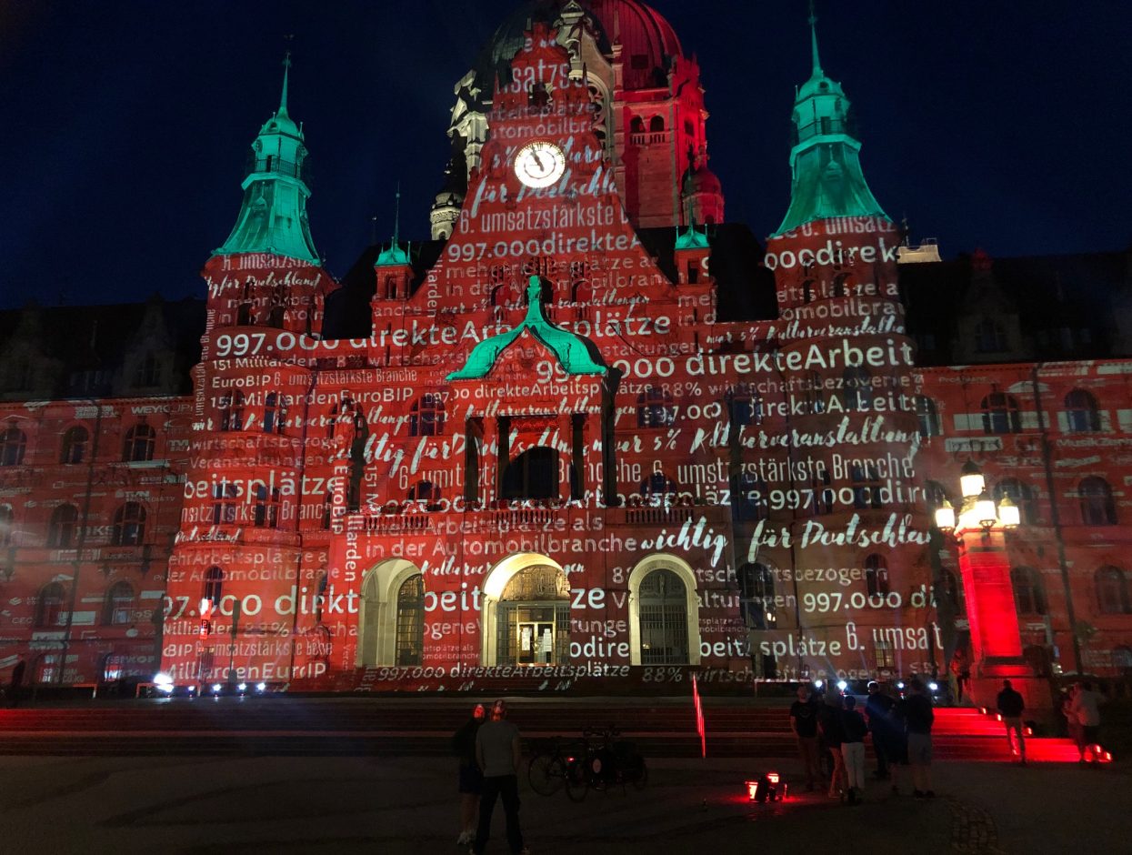 Rathaus Hannover -
Night of Light